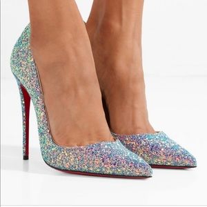 Christian Louboutin - So Kate 120 Glitter Dragonfly